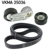 Image de Poly V-riem set VKMA35036 SKF