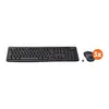 Image de Logitech MK270 Clavier et Souris Sans Fil AZERTY Lot de 3