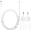 Image de Apple Chargeur USB-C 20 W + Câble Lightning 1 m Matière Synthétique Blanc