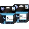 Image de HP 62 Cartouches Couleur Lot de 2