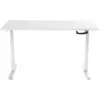 Image de Euroseats Bureau Assis-Debout Manivelle 140 x 80 Blanc/Blanc