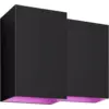 Image de Philips Hue Resonate Applique Murale White and Color Noir Lot de 2