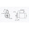 Image de Startmotor / Starter MSN2105 Magneti Marelli
