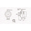 Image de Dynamo / Alternator MQA1928 Magneti Marelli