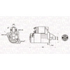 Image de Startmotor / Starter MQS1096 Magneti Marelli