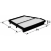 Image de Clean Lucht Filter MA3154 Clean Filters