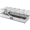 Image de Ferplast Cage Modulaire 4 étages Pour Lapin Et Cochon D´inde 179x72x56 Cm