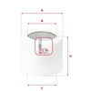 Image de Luchtfilter S9780A Sofima