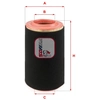 Image de Luchtfilter S7A69A Sofima