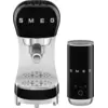 Image de SMEG ECF12BLEU Noir + Mousseur à Lait ECF12BLEU