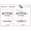 Image de Remblokkenset schijfrem P06036 Brembo