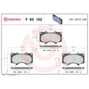 Image de Remblokkenset schijfrem P83102 Brembo