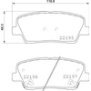 Image de Remblokkenset schijfrem P30105 Brembo