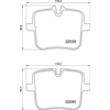 Image de Remblokkenset schijfrem P06109 Brembo