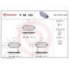 Image de Remblokkenset schijfrem P50153 Brembo