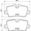 Image de Remblokkenset schijfrem P06113 Brembo