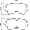 Image de Remblokkenset schijfrem P85185 Brembo
