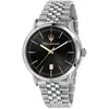 Image de Maserati Montre Epoca 42 Mm 3h Black Dial Br Ss