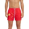 Image de Sundek Short De Bain Elasticated Waistband Recycled Polyester Repreve China Flag