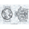 Image de Dynamo / Alternator MQA15461 Magneti Marelli