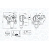 Image de Ruitenwissermotor TGL712OM Magneti Marelli