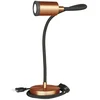Image de Creative Cables Lampe De Table Articulée Table Flex Gu1d0 Avec Mini Spot Led Et Prise Bipolaire