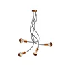 Image de Creative Cables Plafonnier Articulé Flex 90 à Lumière Diffuse Avec Ampoule Led G95-avec Bulb