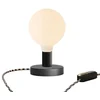 Image de Creative Cables Lampe De Table Posaluce Globo En Métal Avec Prise Bipolaire-variateur