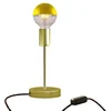 Image de Creative Cables Lampe De Table Alzaluce Half Cup En Métal Avec Prise 2 Pôles-variateur