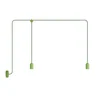 Image de Creative Cables Lampe D´extérieur F-snake Eiva Ip65 à 2 Lumières Avec Rosace