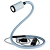Image de Creative Cables Lampe Articulée De Bureau Gu1d-one Couleur Pastel Sans Socle Avec Mini Spot Led Et Prise Bipolaire
