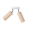 Image de Creative Cables Lampe à 2 Ampoules Avec Abat-jour Tub-e14 Et Rosace Ronde
