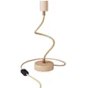 Image de Creative Cables Lampe De Table Articulée En Bois Avec Lumière Diffuse-bois Flexible De Table Avec Prise Anglais