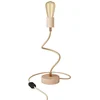 Image de Creative Cables Lampe De Table Articulée En Bois Avec Lumière Diffuse-table Flexible En Bois Avec Prise-avec Bulb Anglais