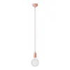 Image de Creative Cables Suspension Colorée Avec Câble Textile Avec Bulb Silicone