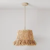Image de Creative Cables Lampe Suspendue With Bulb Honolulu With Raffia Shade