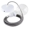 Image de Creative Cables Lampe Suspendue Pendel Pour Abat-jour Rd74 Zigzag 50 Cm