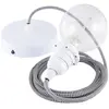 Image de Creative Cables Lampe Suspendue Pendel Pour Abat-jour Rz04 Zigzag 50 Cm