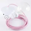Image de Creative Cables Lampe Suspendue Pendel Pour Abat-jour Rz08 Zigzag 50 Cm