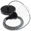 Image de Creative Cables Lampe Suspendue Pendel Pour Abat-jour Rd55 Stripes 1 M