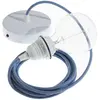 Image de Creative Cables Lampe Suspendue Pendel Pour Abat-jour Rd75 Zigzag 50 Cm