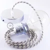 Image de Creative Cables Lampe Suspendue Pendel Pour Abat-jour Rd54 Stripes Diy 2 M