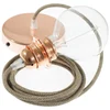 Image de Creative Cables Lampe Suspendue Pendel Pour Abat-jour Rd73 Zigzag 50 Cm