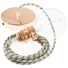 Image de Creative Cables Lampe Suspendue Pendel Pour Abat-jour Rd54 Stripes Diy 1 M