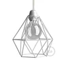 Image de Creative Cables Abat-jour Cage En Métal Diamant