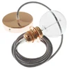 Image de Creative Cables Lampe Suspendue Pendel Pour Abat-jour Rx09 Diy 50 Cm