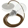 Image de Creative Cables Lampe Suspendue Pendel Pour Abat-jour Rz23 Zigzag 50 Cm