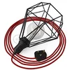 Image de Creative Cables Serpent De Table E27 Noir Avec Abat-jour Diamant Noir Avec écrou à Anneau Et Serre-câble Cylindrique Noirfiche Anglais 3 M