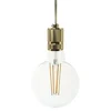 Image de Creative Cables Suspension Luminaire Textile Knurled Aluminum 1.2 M