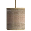 Image de Creative Cables Suspension Luminaire Textile Raffia Cylinder 1.2 M